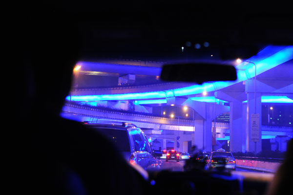 Shanghai Tourist Mission: neon highways